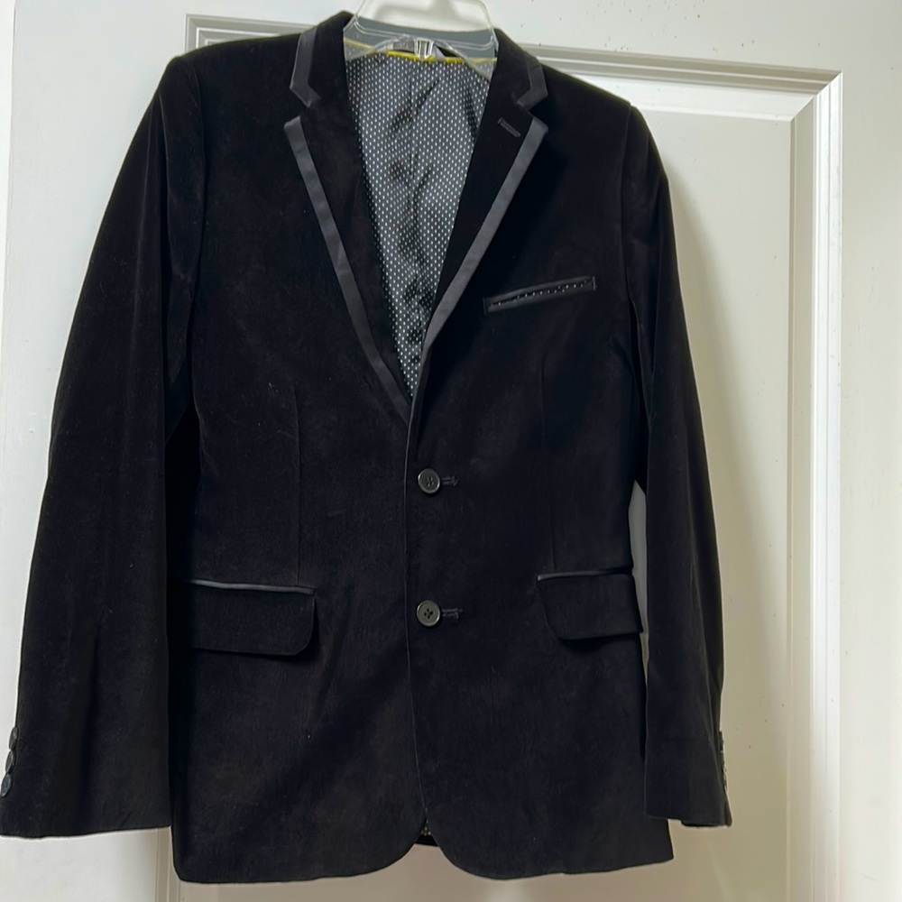 Boys Tuxedo Velvet Jacket